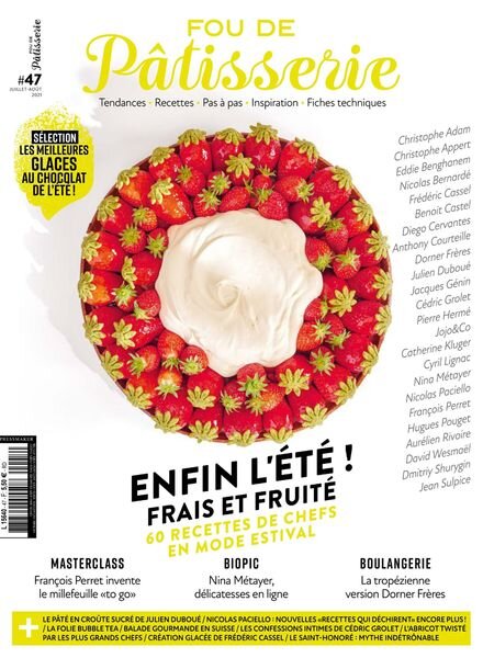 Fou de Patisserie – Juillet-Aout 2021 Cover