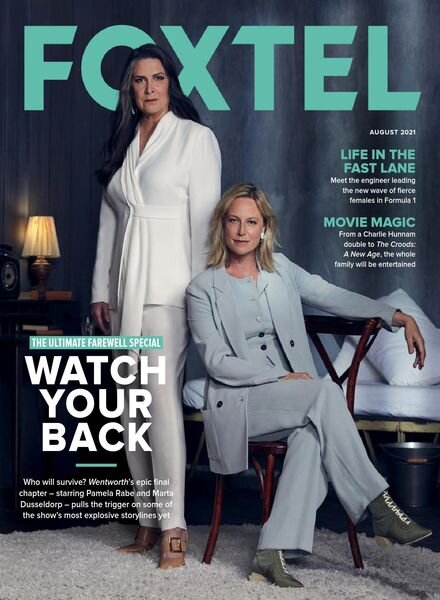 Foxtel Magazine – August 2021 Cover