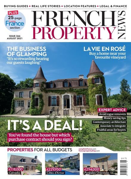 French Property News – August 2021 Cover