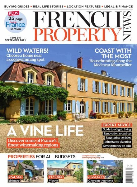French Property News – September 2021 Cover