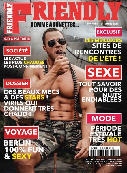 Friendly – aout 2021 Cover