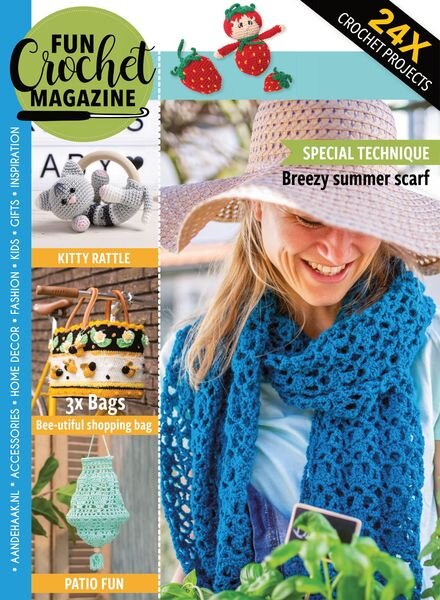 Fun Crochet Magazine – August 2021 Cover