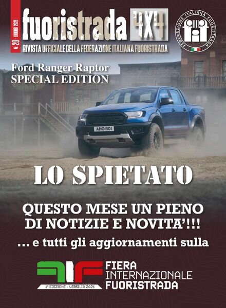 Fuoristrada 4×4 – Giugno 2021 Cover