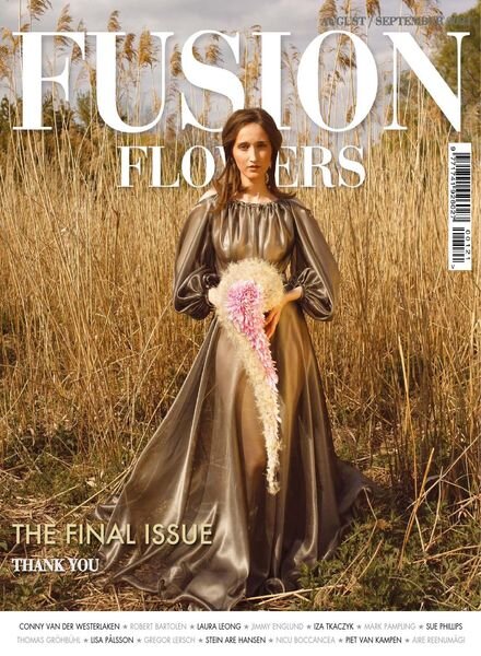Fusion Flowers – Issue 121 – August-September 2021 Cover