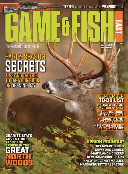 Game & Fish East – September 2021 Cover