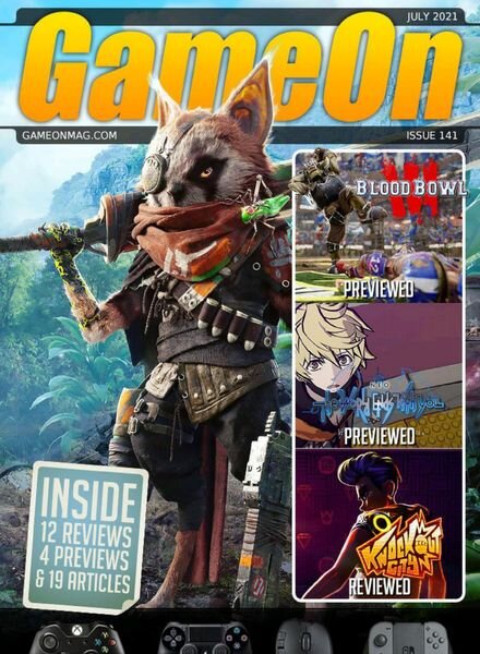 GameOn – July 2021 Cover