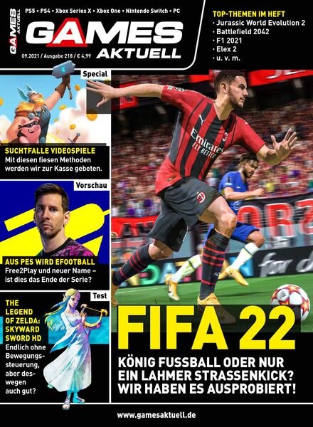 Games Aktuell – September 2021 Cover