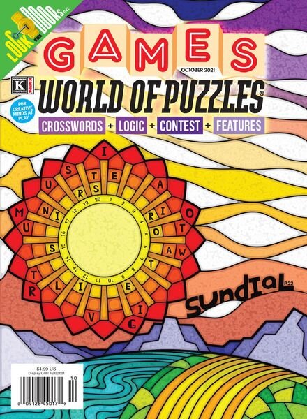 Games World of Puzzles – October 2021 Cover