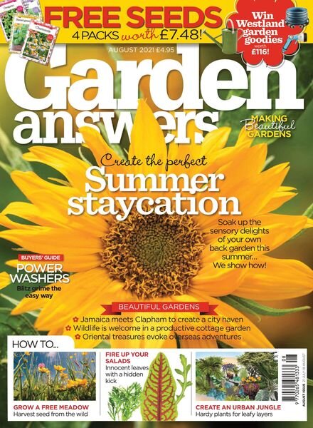 Garden Answers – August 2021 Cover