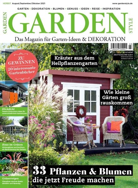 Garden Style – August-Oktober 2021 Cover