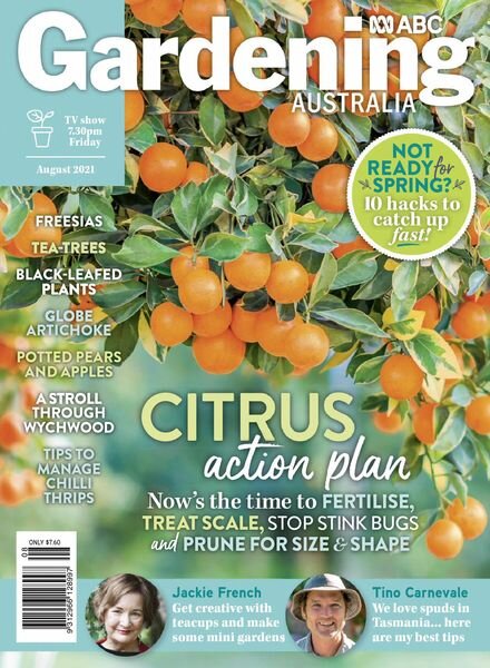 Gardening Australia – August 2021 Cover