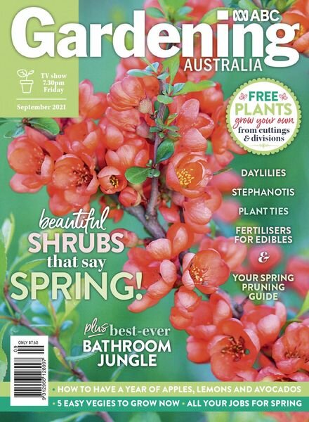 Gardening Australia – September 2021 Cover