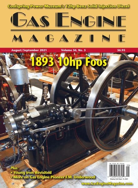 Gas Engine Magazine – August 2021 Cover