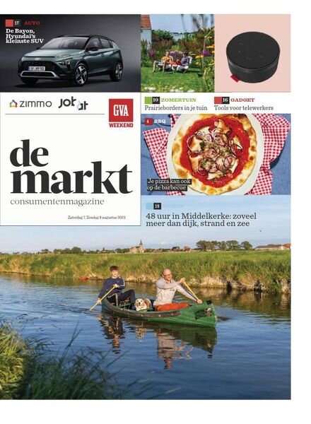 Gazet van Antwerpen De Markt – 07 augustus 2021 Cover