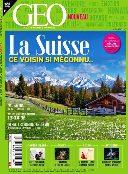 Geo France – Aout 2021 Cover