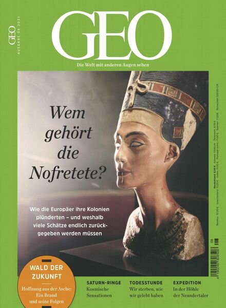 Geo Germany – August 2021 Cover