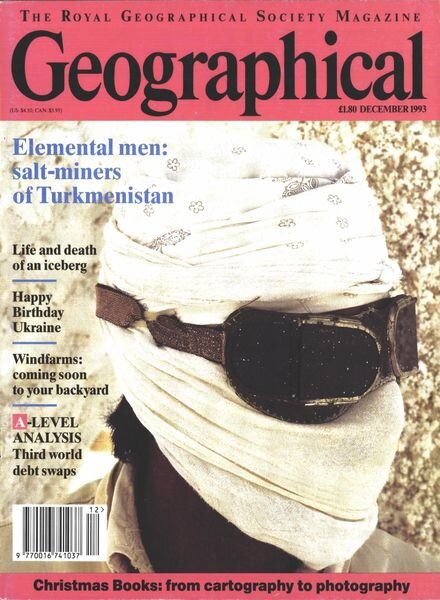 Geographical – December 1993 Cover