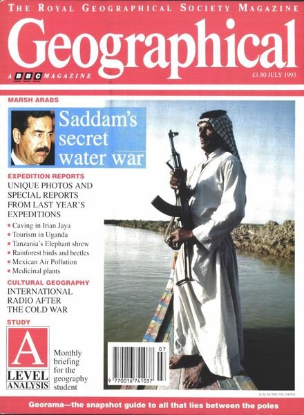 Geographical – July 1993 Cover