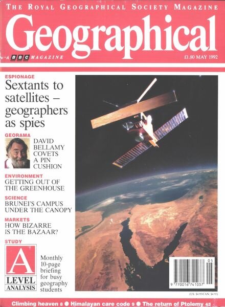 Geographical – May 1992 Cover