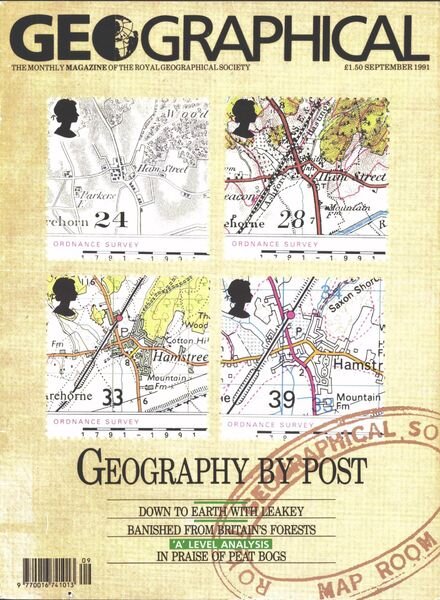 Geographical – September 1991 Cover