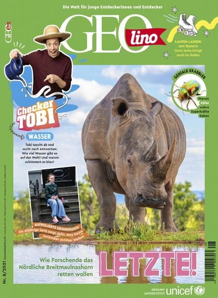GEOlino – August 2021 Cover
