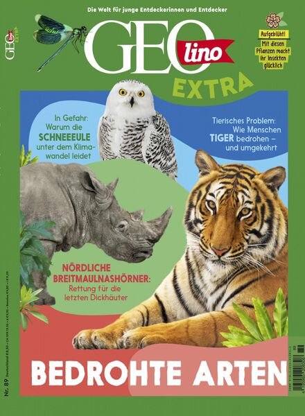 GEOlino Extra – August 2021 Cover