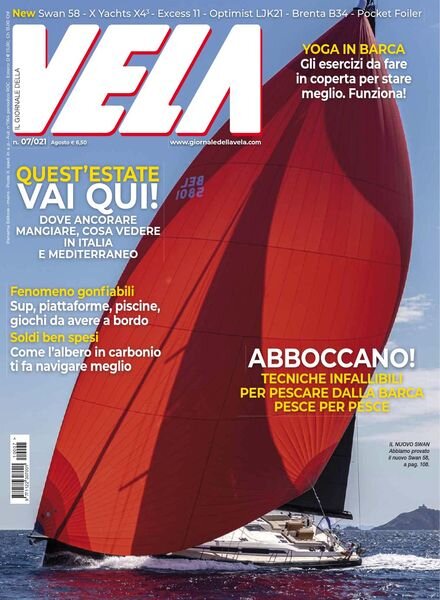 Giornale della Vela – Agosto 2021 Cover