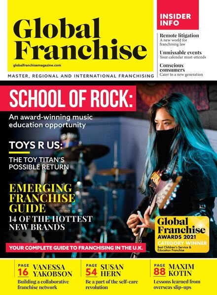 Global Franchise – July 2021 Cover