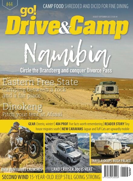 Go! Drive & Camp – August 2021 Cover