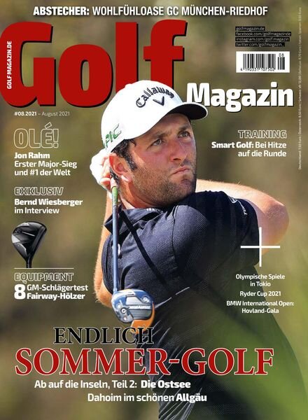 Golf Journal – August 2021 Cover