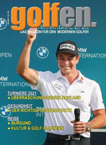 Golfen – August 2021 Cover