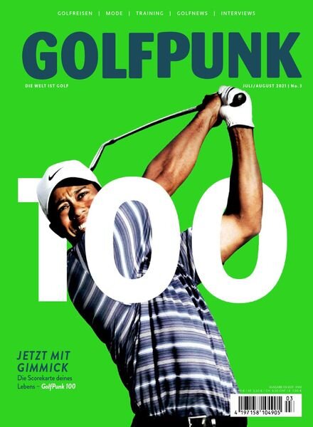 Golfpunk – Juli-August 2021 Cover