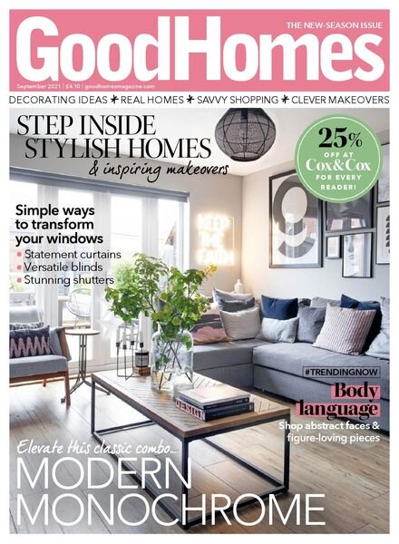 Good Homes – September 2021 Cover