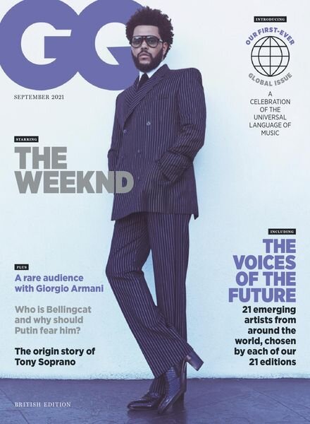 GQ UK – September 2021 Cover
