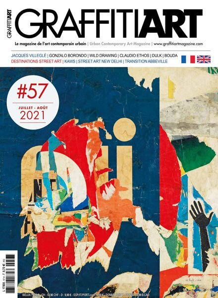 Graffiti Art – Juillet-Aout 2021 Cover