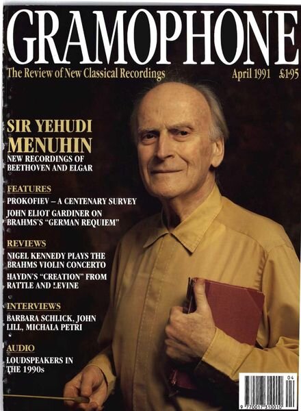 Gramophone – April 1991 Cover