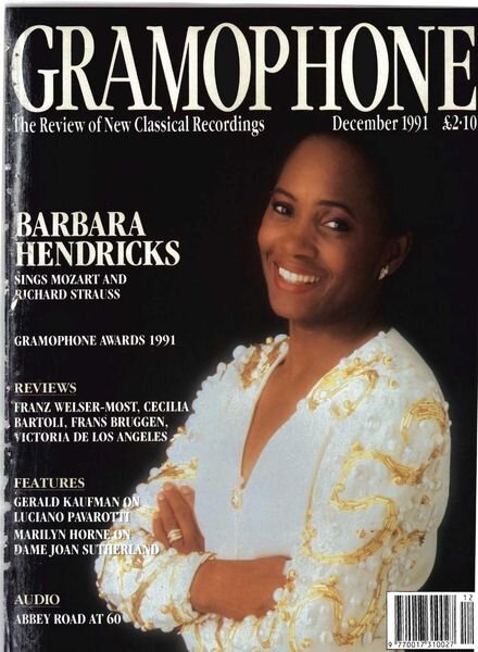 Gramophone – December 1991 Cover