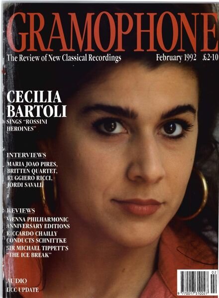 Gramophone – February 1992 Cover