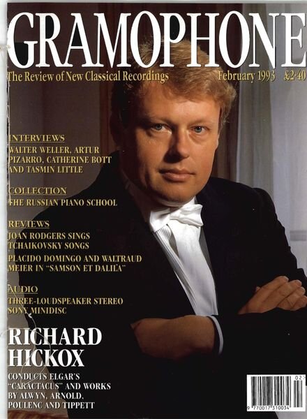 Gramophone – February 1993 Cover