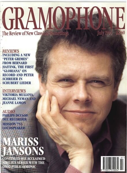 Gramophone – July 1993 Cover