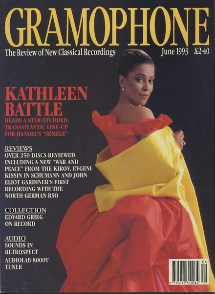 Gramophone – June 1993 Cover