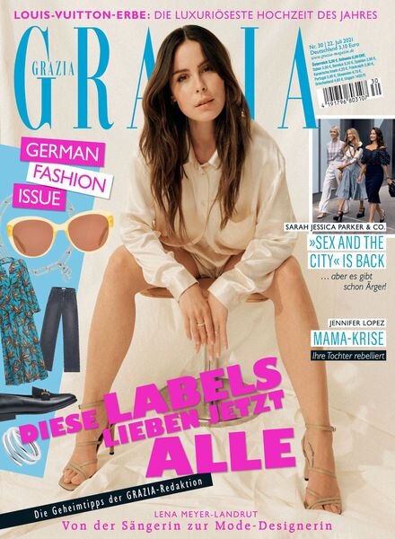 GRAZIA Germany – 22 Juli 2021 Cover