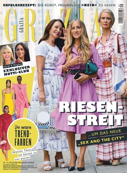 GRAZIA Germany – 29 Juli 2021 Cover