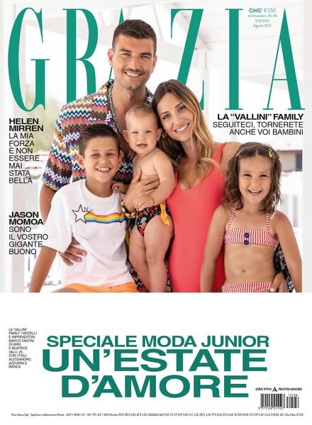 Grazia Italia – 12 Agosto 2021 Cover