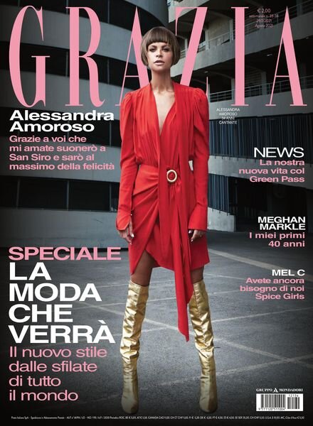 Grazia Italia – 29 luglio 2021 Cover