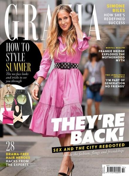 Grazia UK – 10 August 2021 Cover