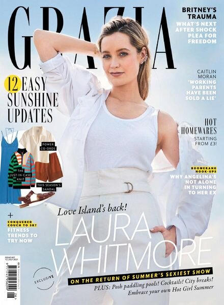 Grazia UK – 12 July 2021 Cover