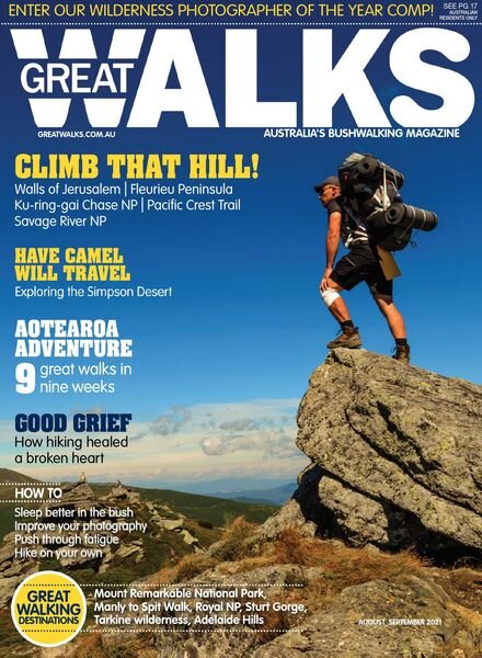 Great Walks – August-September 2021 Cover