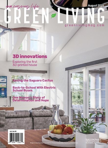 Green Living – August 2021 Cover