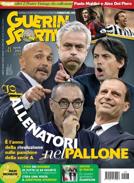 Guerin Sportivo – Agosto 2021 Cover